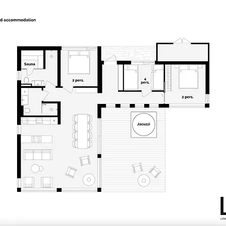 Lyngvaer Serenity - Jacuzzi & Sauna - No 12 Feriehus Lyngværet
